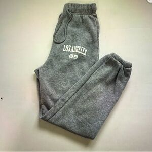 Women’s junior size XS Sweatpants gray Los Angeles USA